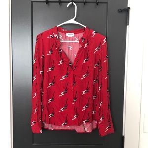 Zadig & Voltaire luxury brand shirt- size M